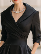 Aurora | Vintage Satin Midi Dress - Lumina Vancouver - Lumina Vancouver