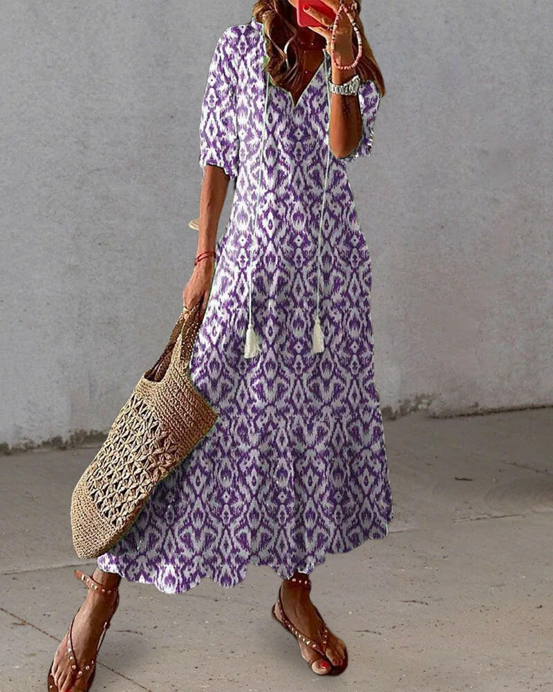 Dianna - Boho Tummy Coverage Dress Lumina Vancouver