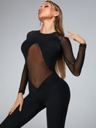 Sexy Mesh Jumpsuit.