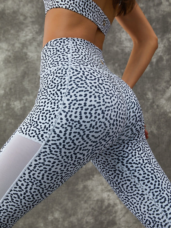 Dots Mesh Leggings.