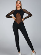 Sexy Mesh Jumpsuit.