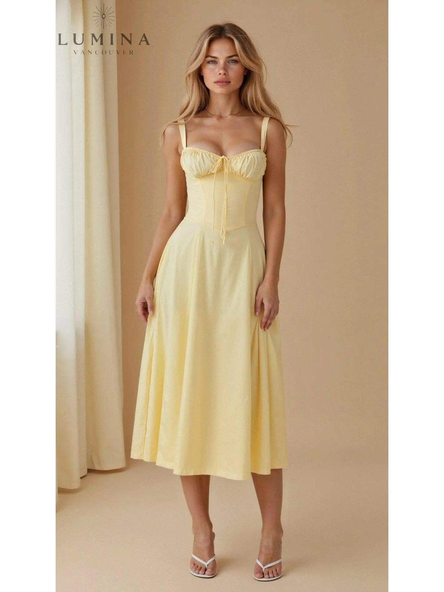 Alina | Elegant Waist Dress – Flattering & Chic