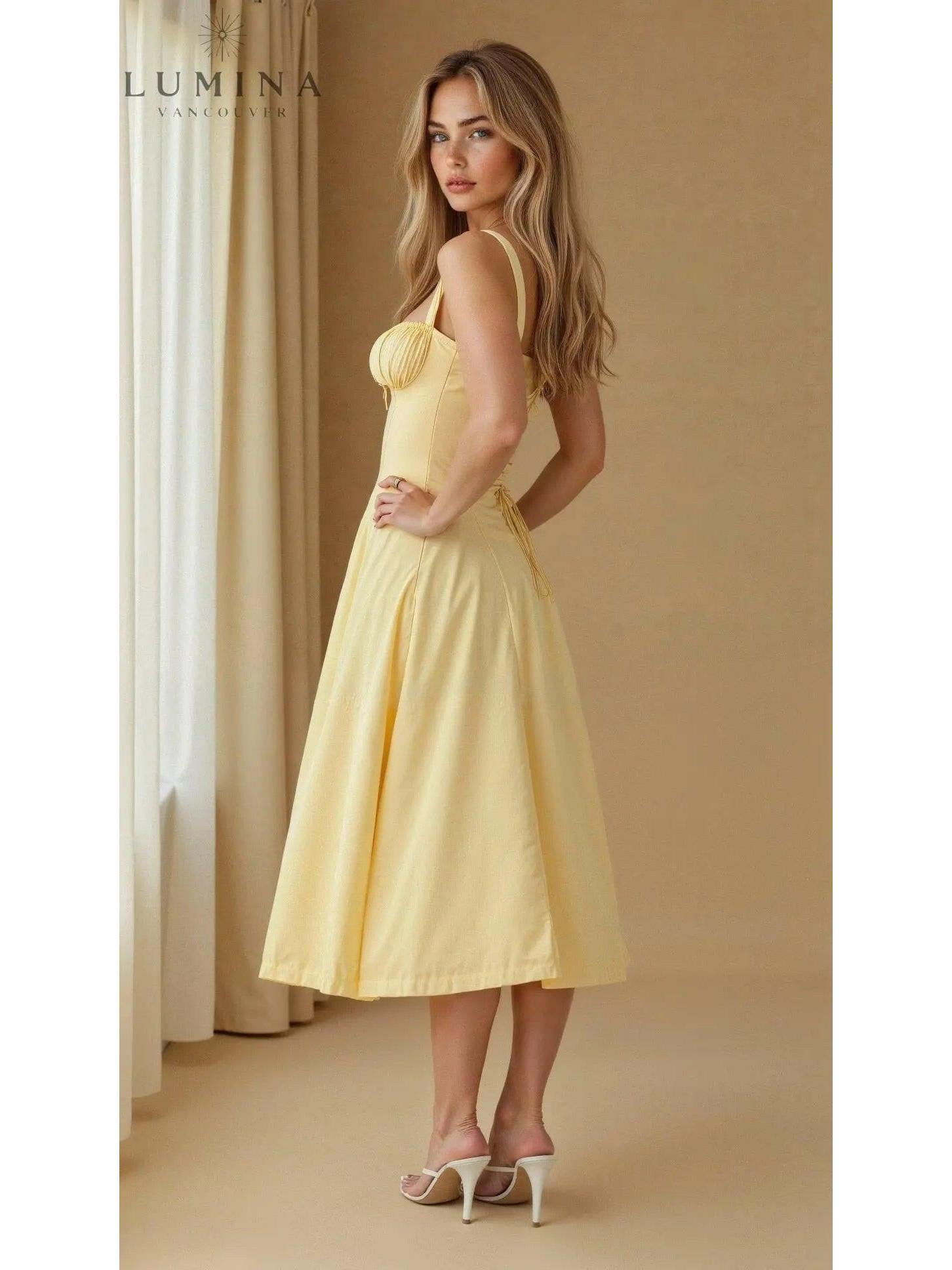 Alina | Elegant Waist Dress – Flattering & Chic