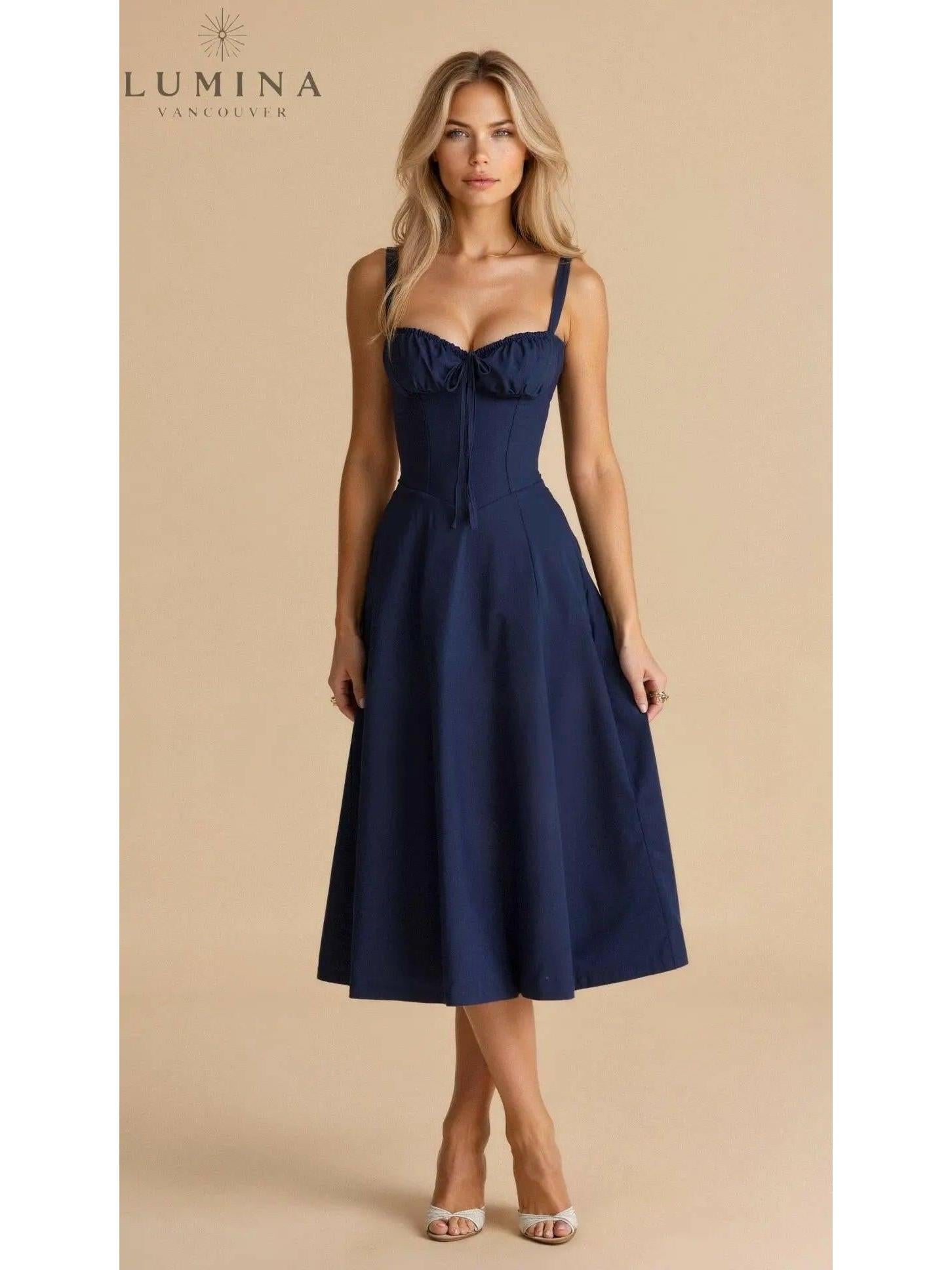 Alina | Elegant Waist Dress – Flattering & Chic