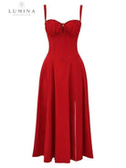 Alina | Elegant Waist Dress – Flattering & Chic
