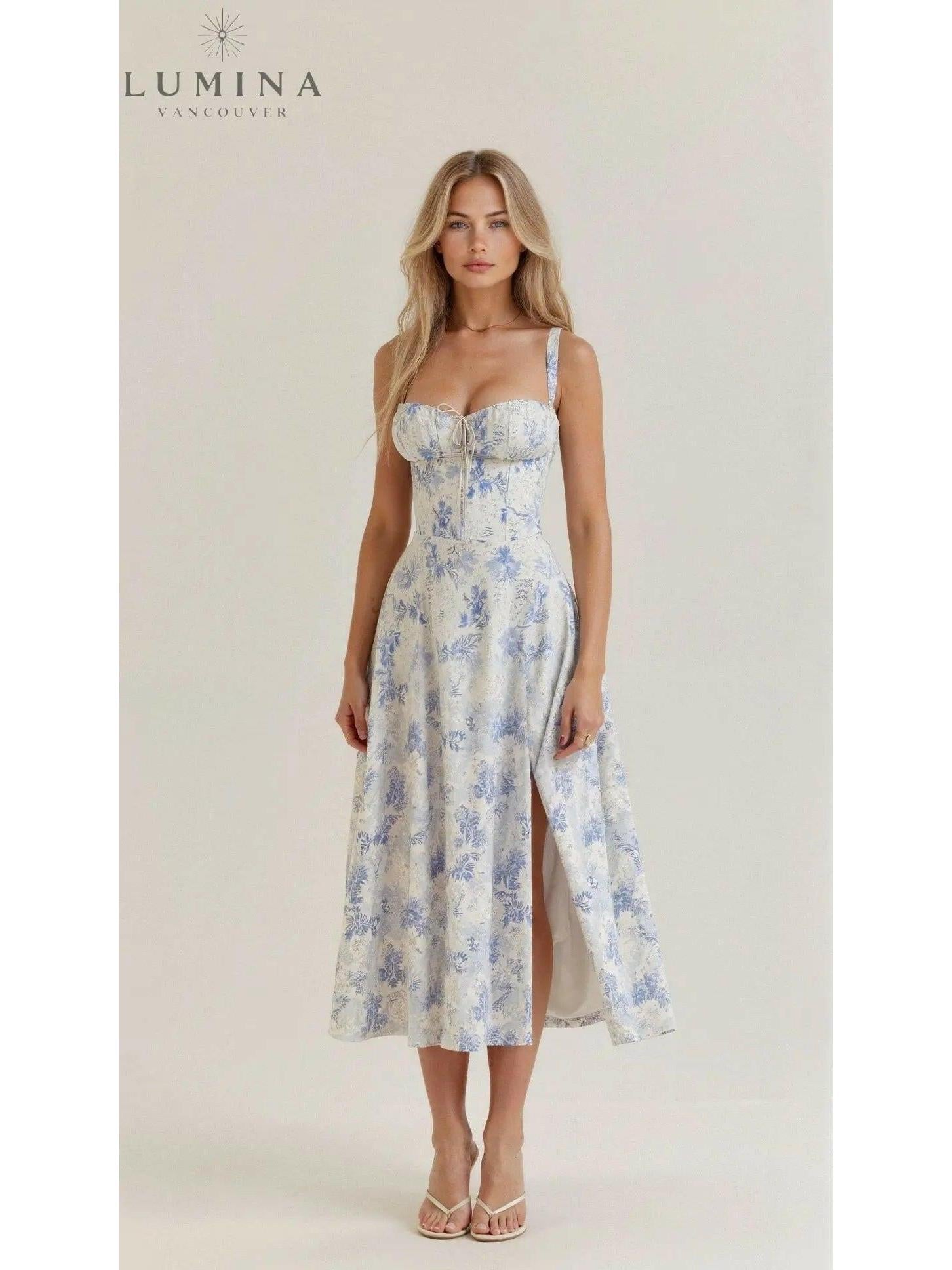 Alina | Elegant Waist Dress – Flattering & Chic
