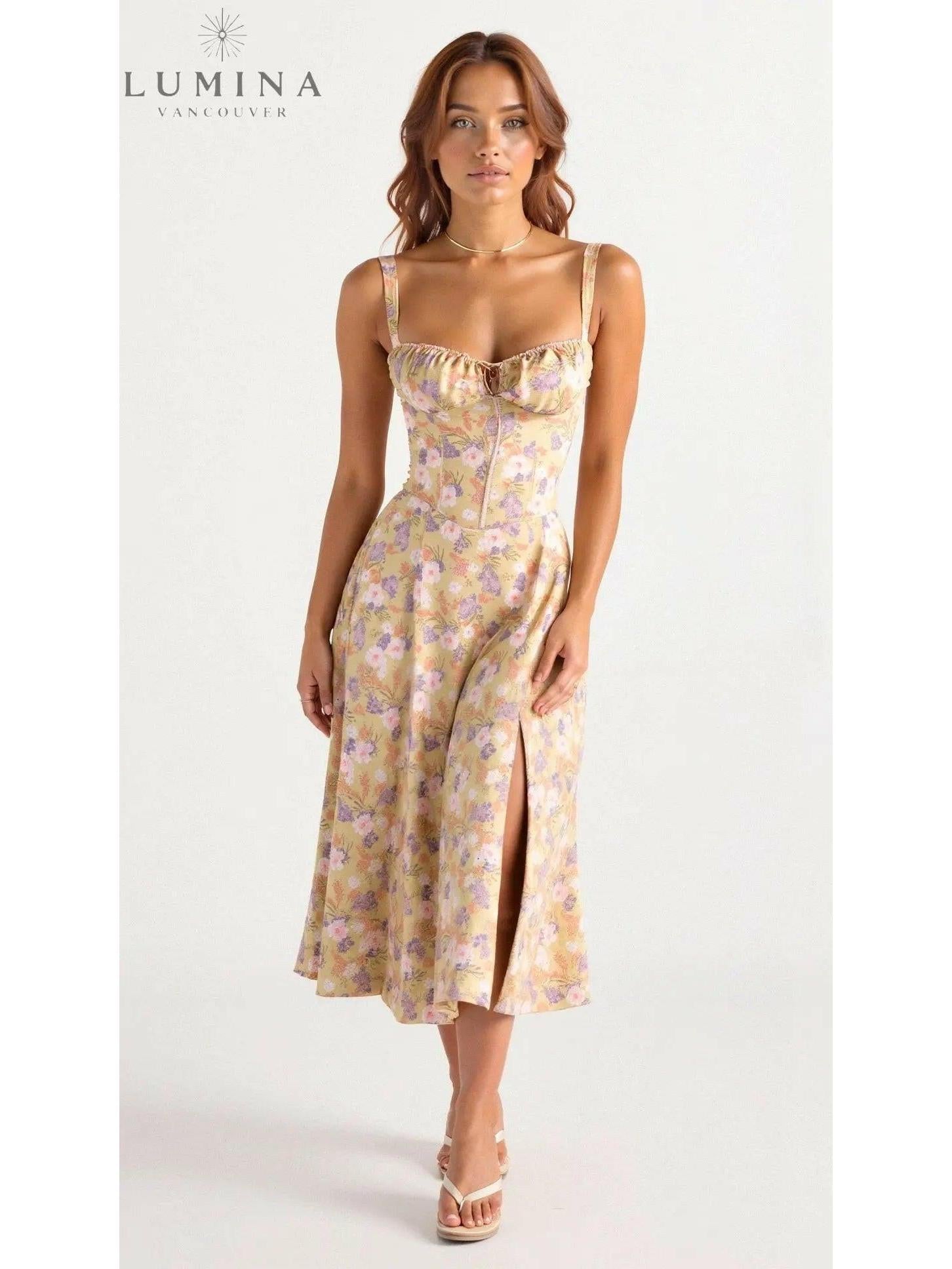 Alina | Elegant Waist Dress – Flattering & Chic