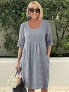 Bridget - Loose Dress with Pockets - Lumina Vancouver