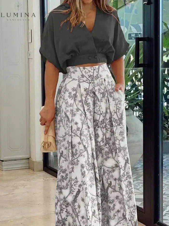 Catharine - Elegant Two-Piece Set - Lumina Vancouver