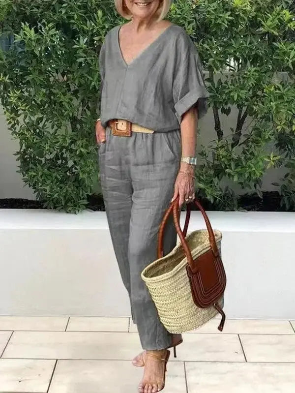 Claire - Luxe Relaxed Two-piece Outfit - Lumina Vancouver