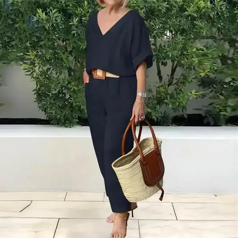 Claire - Luxe Relaxed Two-piece Outfit - Lumina Vancouver