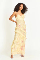 Amanda - Lightweight Sleeveless Maxi Dress.