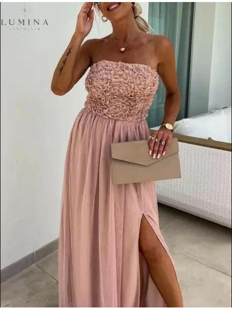 Dorothy - One-Shoulder Flowy Maxi Dress
