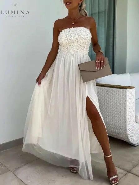 Dorothy - One-Shoulder Flowy Maxi Dress