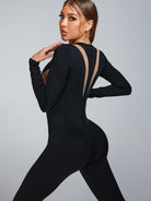 Fashion “Flame” Mesh Jumpsuit