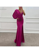 Iliana | One-Shoulder Gown