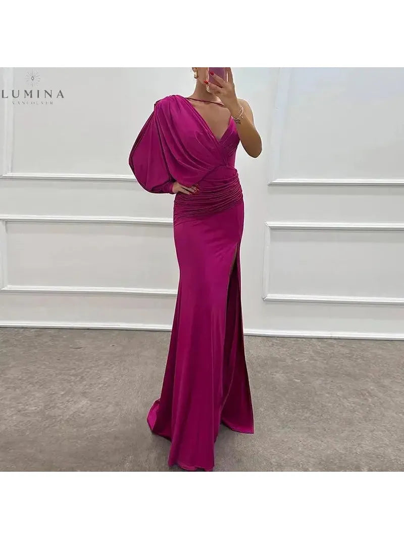 Iliana | One-Shoulder Gown