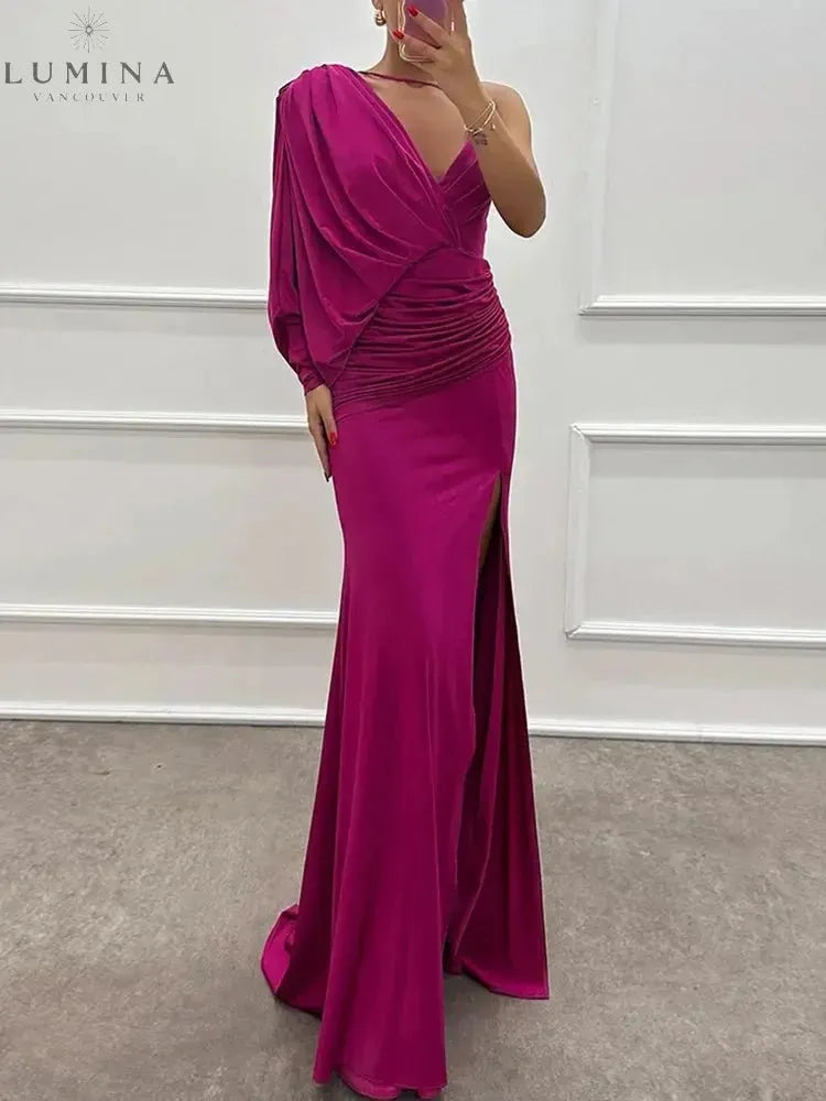 Iliana | One-Shoulder Gown