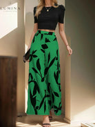 Isabella - Two-Piece Pantsuit Set - Lumina Vancouver