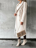 Kate™ | Woolen Coat Long Fit Women