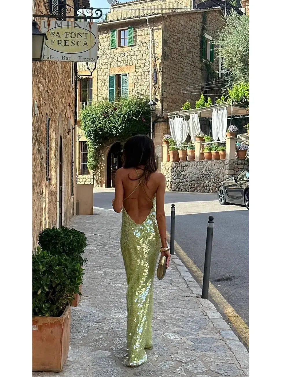 Kendal - Sequins Maxi Dress