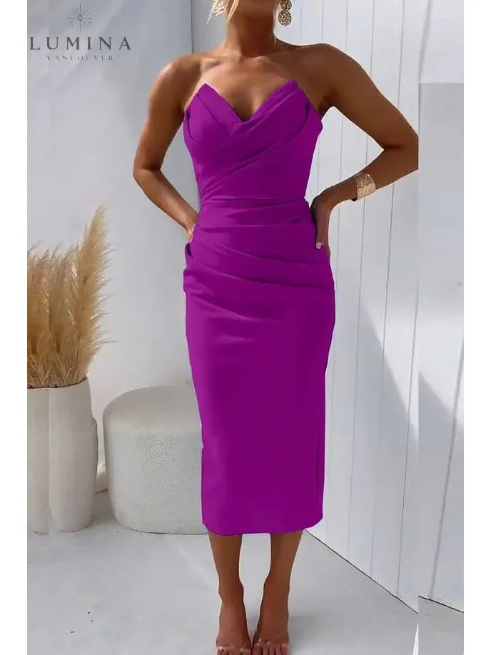 Laura | Strapless Dress