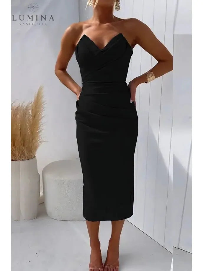 Laura | Strapless Dress