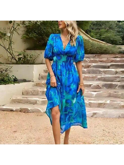 Leona | Elegant Midi Dress