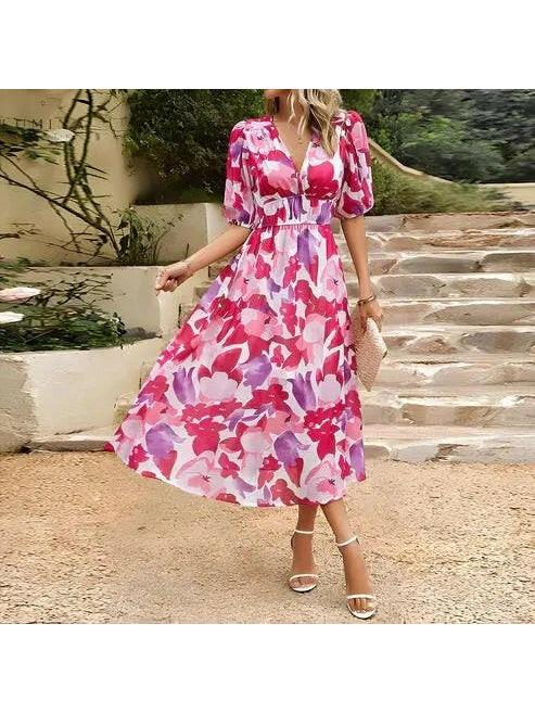 Leona | Elegant Midi Dress