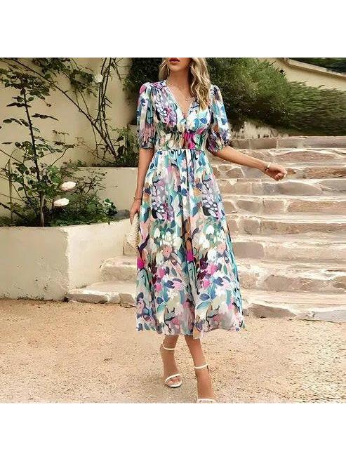 Leona | Elegant Midi Dress