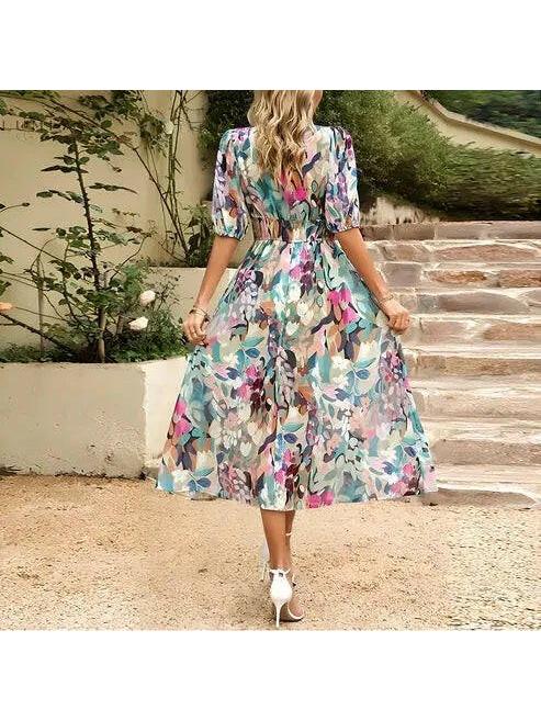 Leona | Elegant Midi Dress