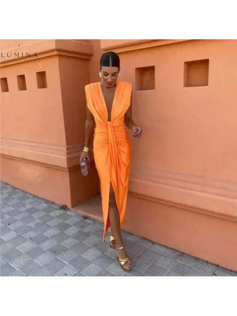 Lily | Elegant Pleated Dress
