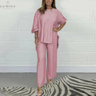 Maya - Elegant Two-piece Set in Cotton - Lumina Vancouver
