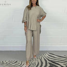 Maya - Elegant Two-piece Set in Cotton - Lumina Vancouver