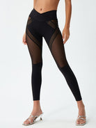 Mesh Quick Dry Elastic Tight Leggings