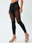 Mesh Quick Dry Elastic Tight Leggings