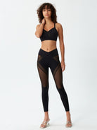 Mesh Quick Dry Elastic Tight Leggings