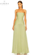 Morgane - Sleeveless Drop-Waist Maxi Dress