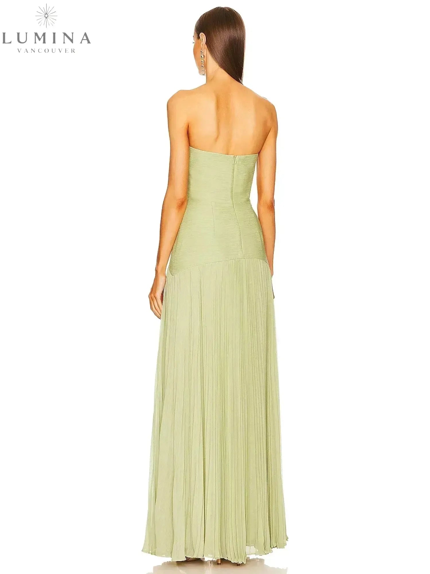 Morgane - Sleeveless Drop-Waist Maxi Dress