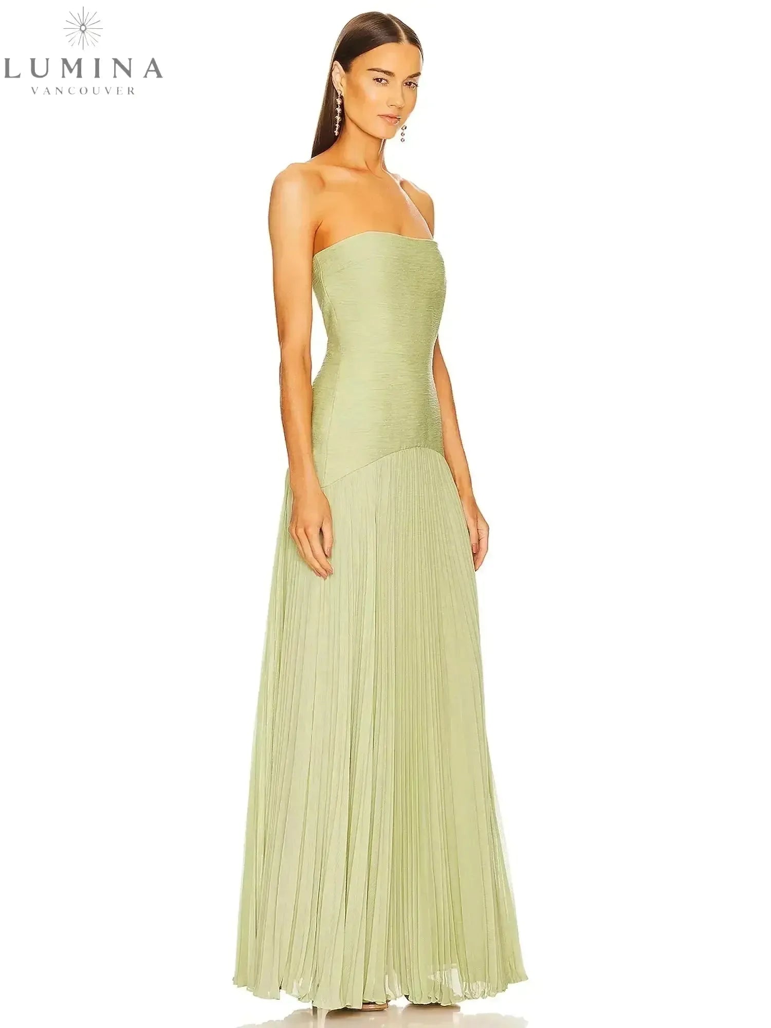 Morgane - Sleeveless Drop-Waist Maxi Dress