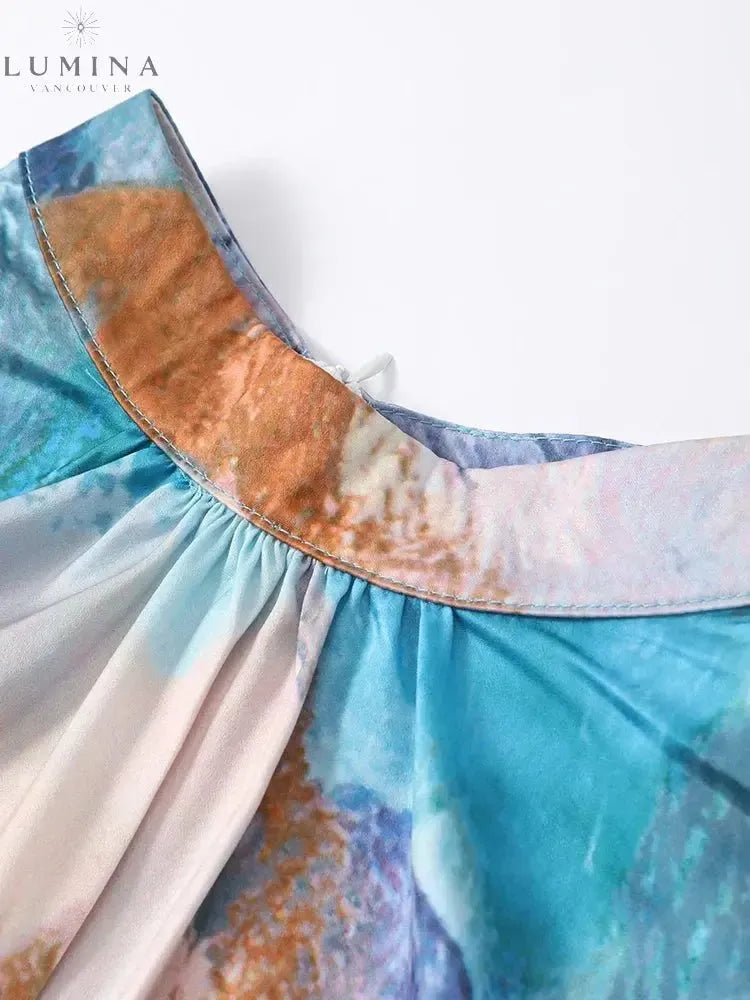 Samarah | Elegant Pleated Dress