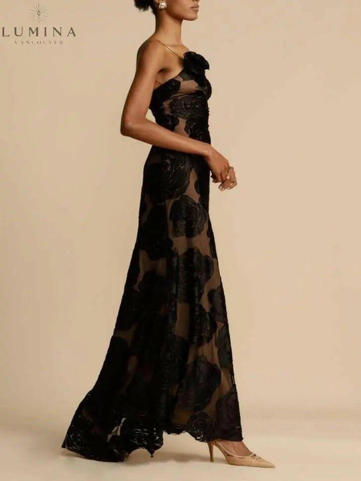 Sara | Flower Maxi Dress