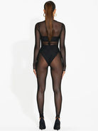 Sexy Mesh Yoga Jumpsuit