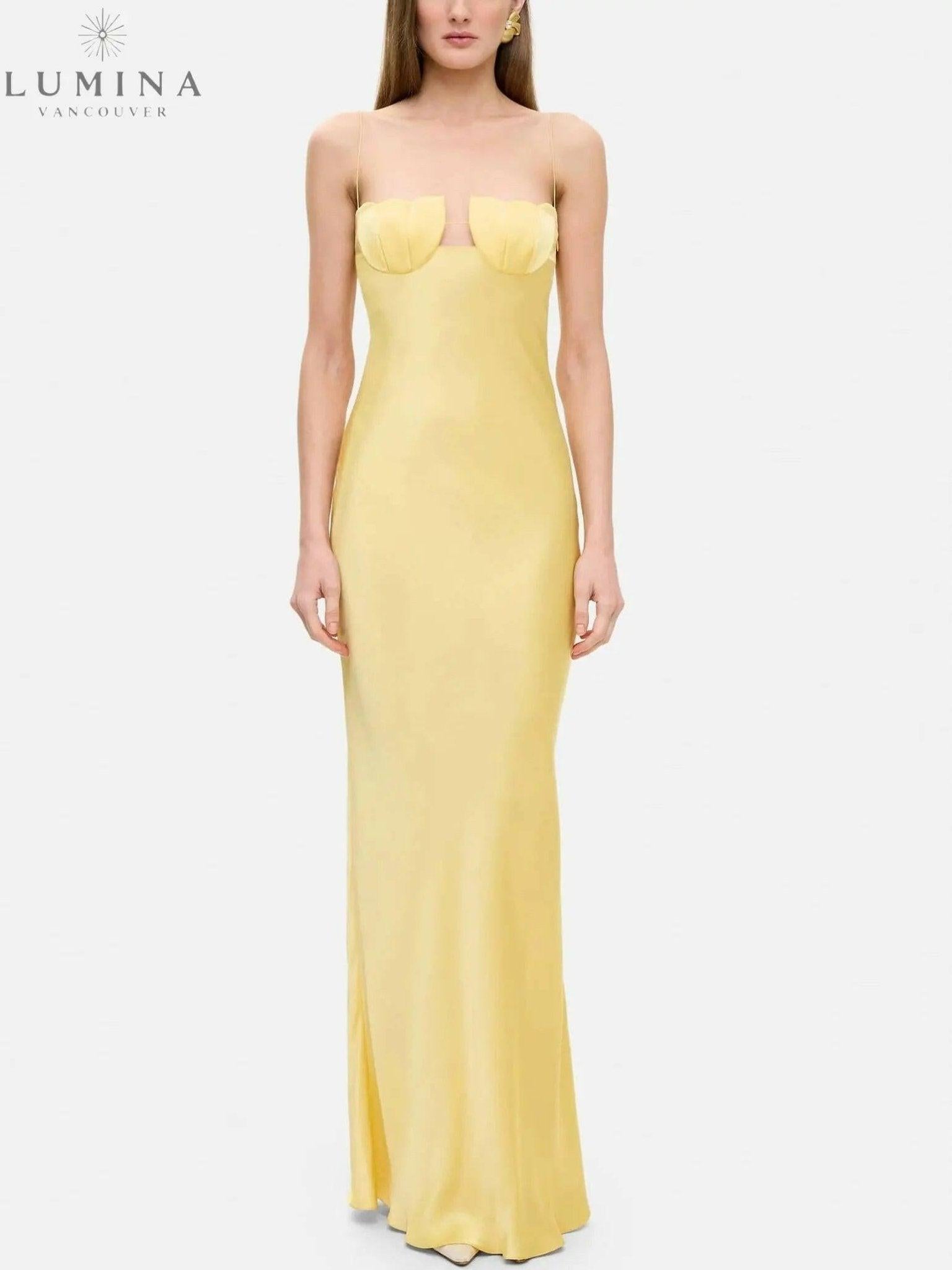Sienna - Suspender Maxi Dress