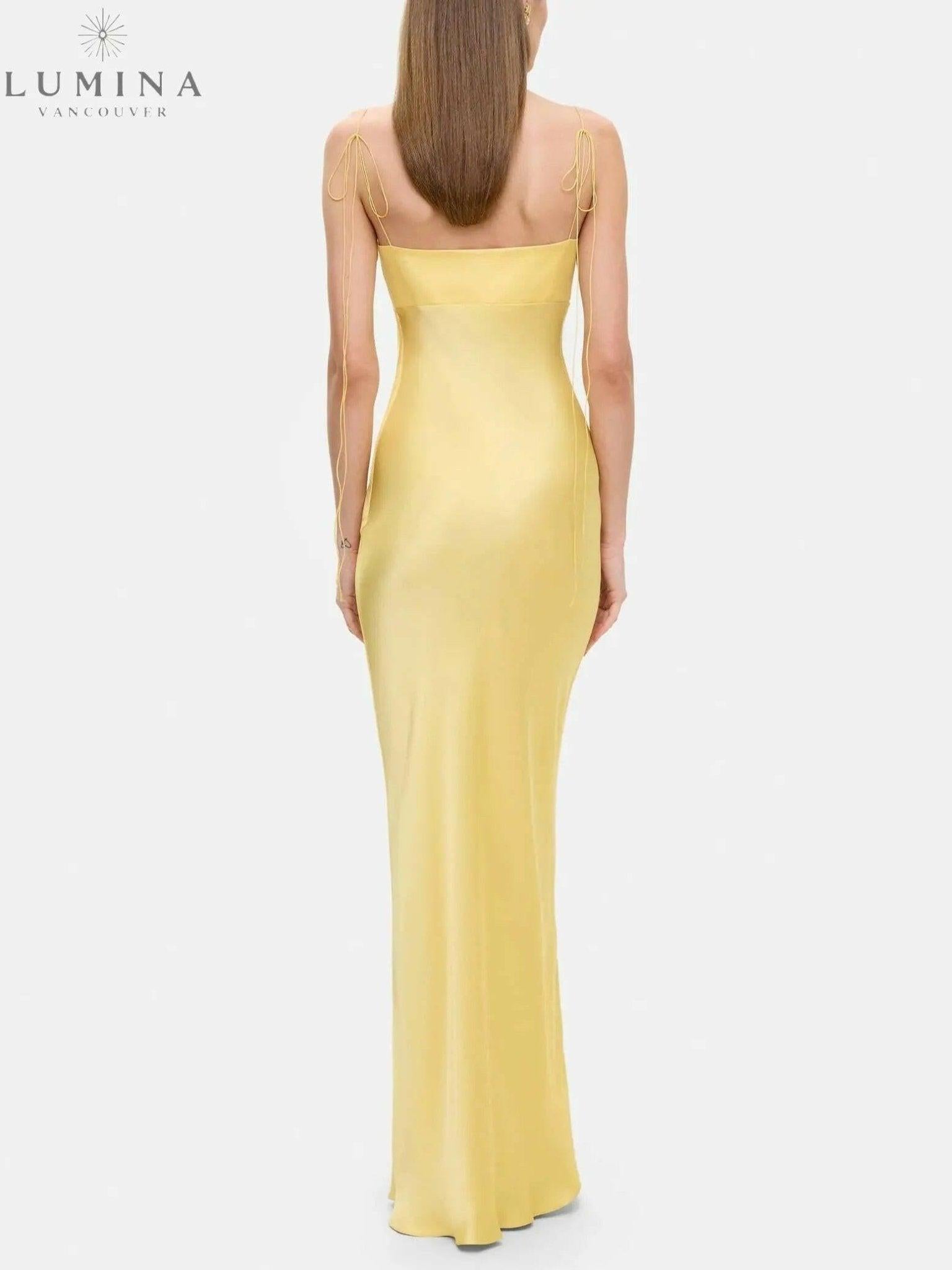 Sienna - Suspender Maxi Dress
