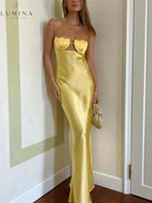 Sienna - Suspender Maxi Dress