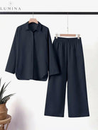 Sunnova - Linen Loungewear Set - Lumina Vancouver