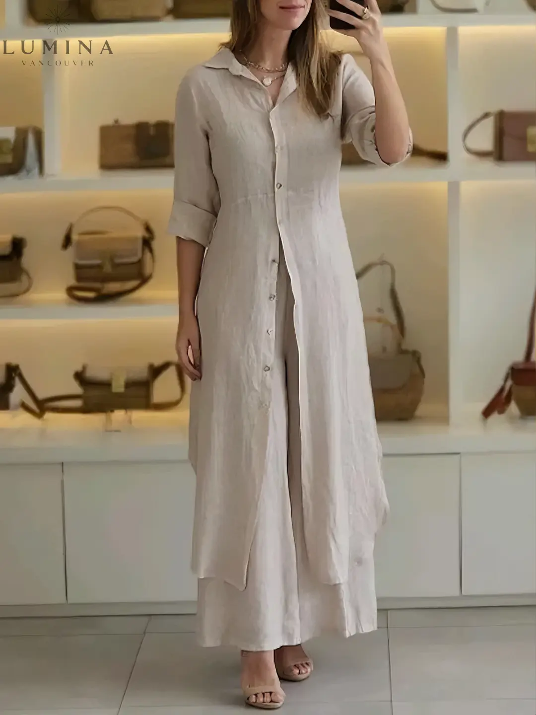 Vivenne - Luxury Two-Piece Set (Almost sold out) - Lumina Vancouver