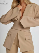 Vivian - Luxe Chic Blazer - Lumina Vancouver