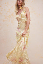 Amanda - Lightweight Sleeveless Maxi Dress.